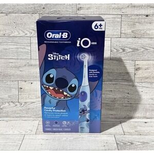 Oral-B iO Stitch Rechargeable Electric Toothbrush Timer & Pressure Sensor Kids